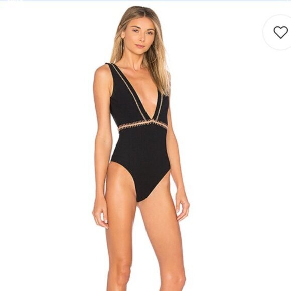 Elegant Black Women's One Piece Swimsuit - Size XS - Picture 1 of 8